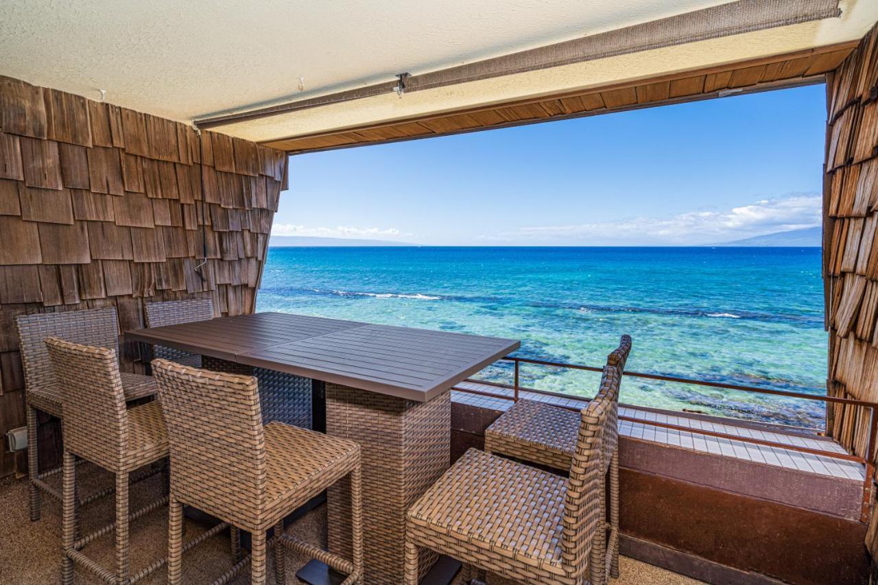 Direct Oceanfront Views Modern Penthouse In Paradise Kahana المظهر الخارجي الصورة